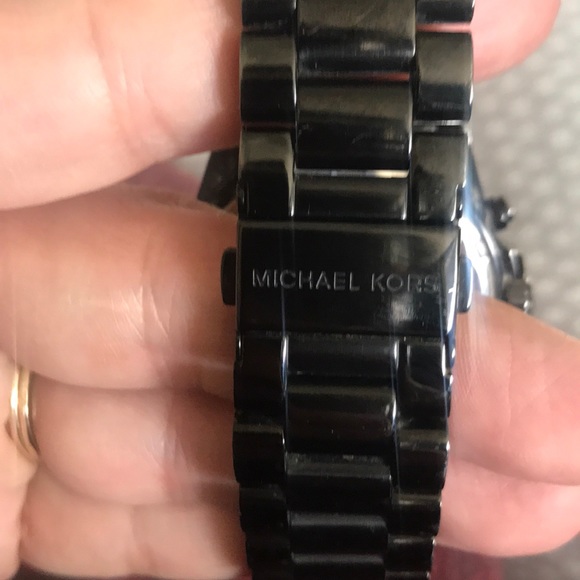 Black Michael Kors graphite watch- - Picture 6 of 7